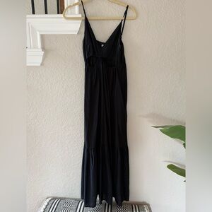 Abercrombie & Fitch Elegant Black Maxi Dress